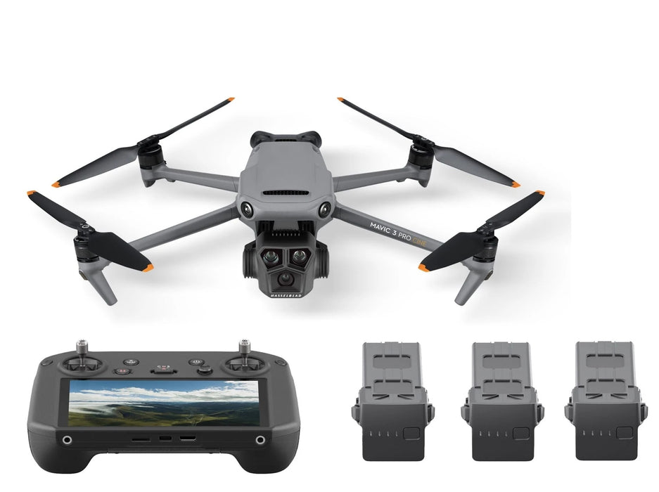 DJI Mavic 3 Pro Cine Premium Combo (DJI RC Pro) Camera Drone (3 Batteries)