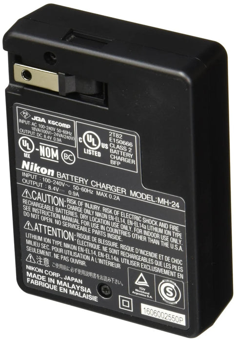 Nikon MH-24 Quick Charger for EN-EL14 Battery For Nikon EN-EL14 EN-EL14A D3500 D5100 D5200