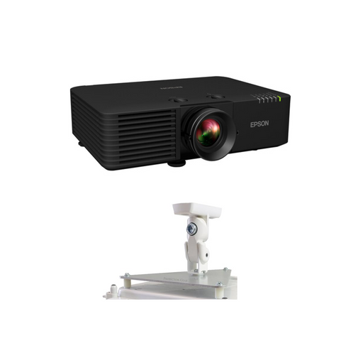 Epson PowerLite L635SU 6000-Lumen WUXGA Short-Throw Laser 3LCD Projector with Ceiling Mount
