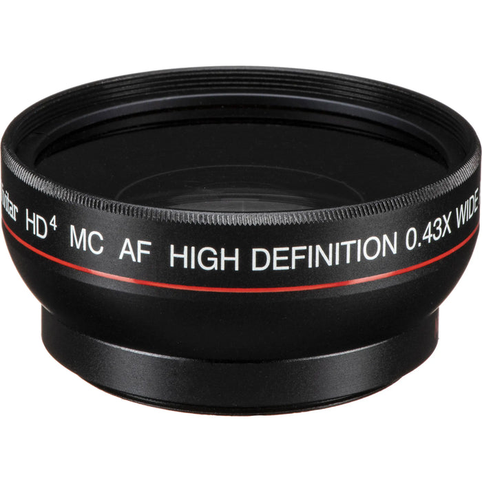 Vivitar 49mm 0.43x Wide Angle Macro Attachment Lens for Camera Photography