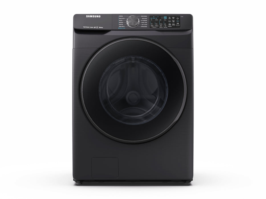 Samsung 5.0 cu. ft. Smart Front Load Washer Super Speed Black Stainless Steel