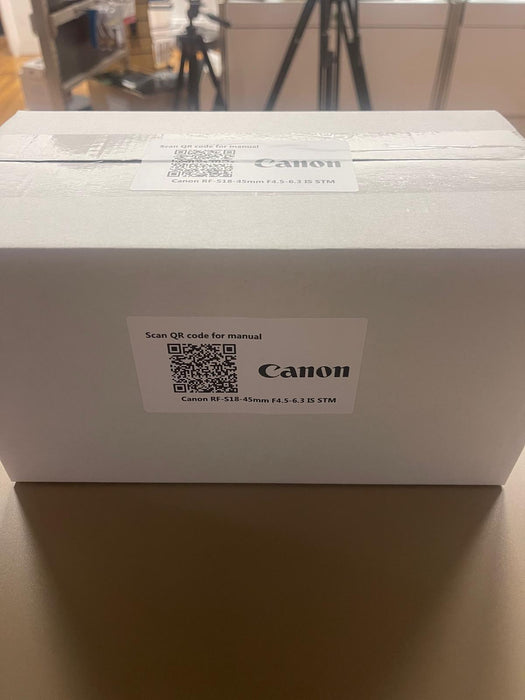 Canon RF-S18-45mm F4.5-6.3 Lens Open Box - Never Used