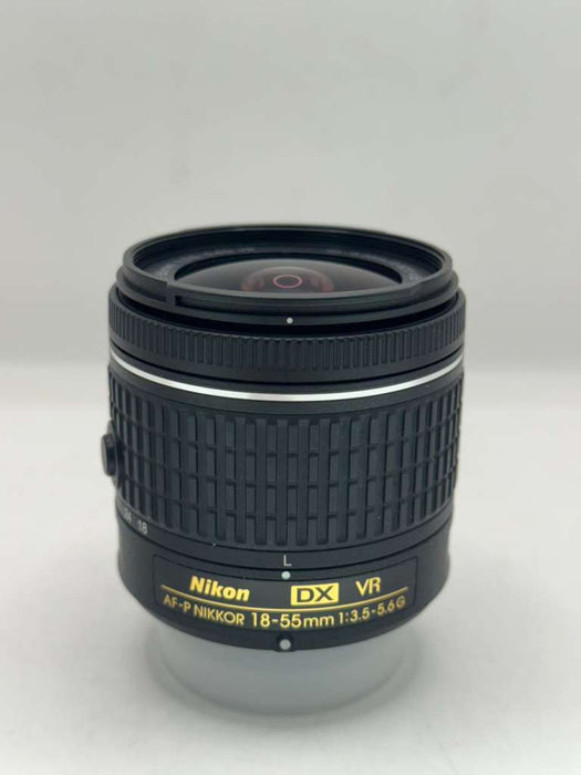 Nikon AF-P DX Nikkor 18-55mm F/3.5-5.6G ED VR (Open Box, Never