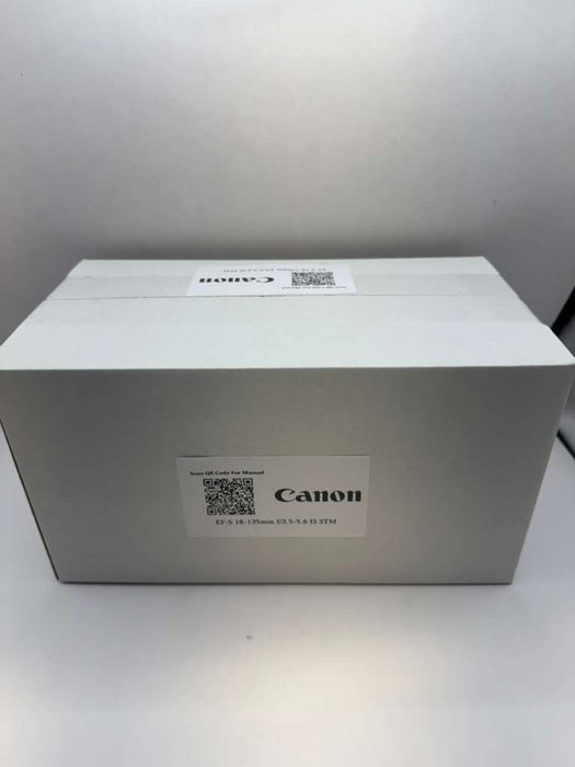 Canon EF-S 18-135mm f/3.5-5.6 IS STM Lens (Open Box, Never Used)