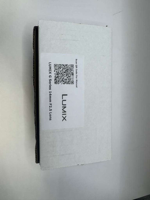 Panasonic LUMIX G 14mm f/2.5 ASPH Lens (Open Box, Never Used)