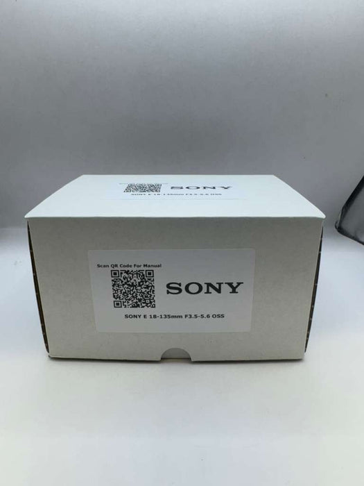 Sony E 18-135mm f/3.5-5.6 OSS Lens (Open Box, Never Used)