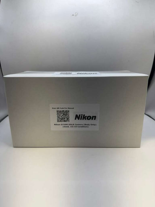 Nikon D7500 DSLR Camera (Body Only) (Used, 10/10 Condition)