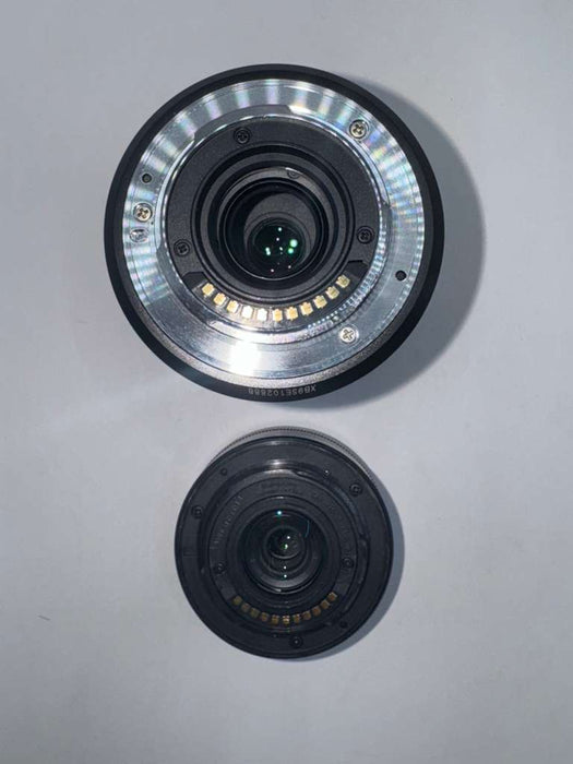 Panasonic LUMIX GX85 4K Digital Camera, 12-32mm and 45-150mm Lens Bundle (Open Box, Never Used)