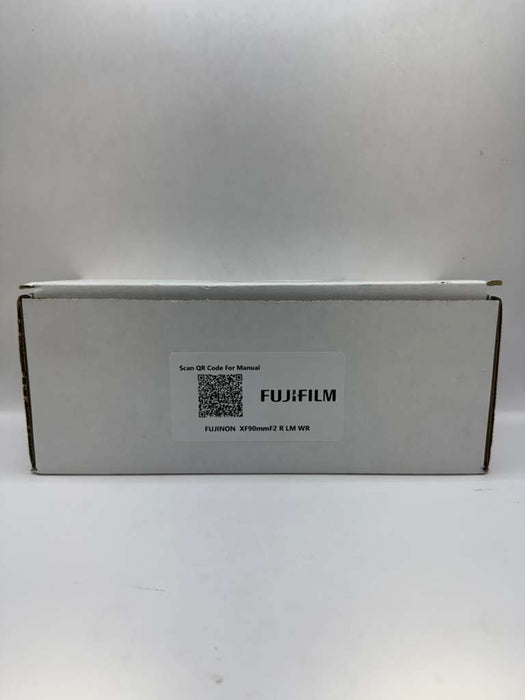 FUJIFILM XF 90mm f/2 R LM WR Lens (Open Box, Never Used)