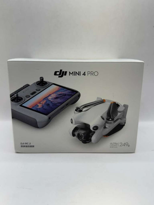DJI Mini 4 Pro (DJI RC 2), Drone with Camera 4K + Hard Case (Used, 9/10 Condition)