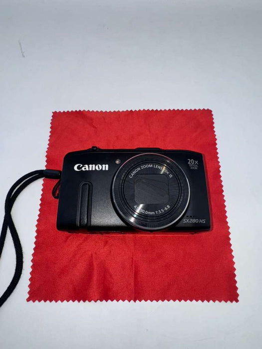 Canon PowerShot SX280 12.1MP Digital Camera (Black) (Old Model) (Used, 8/10 Condition)