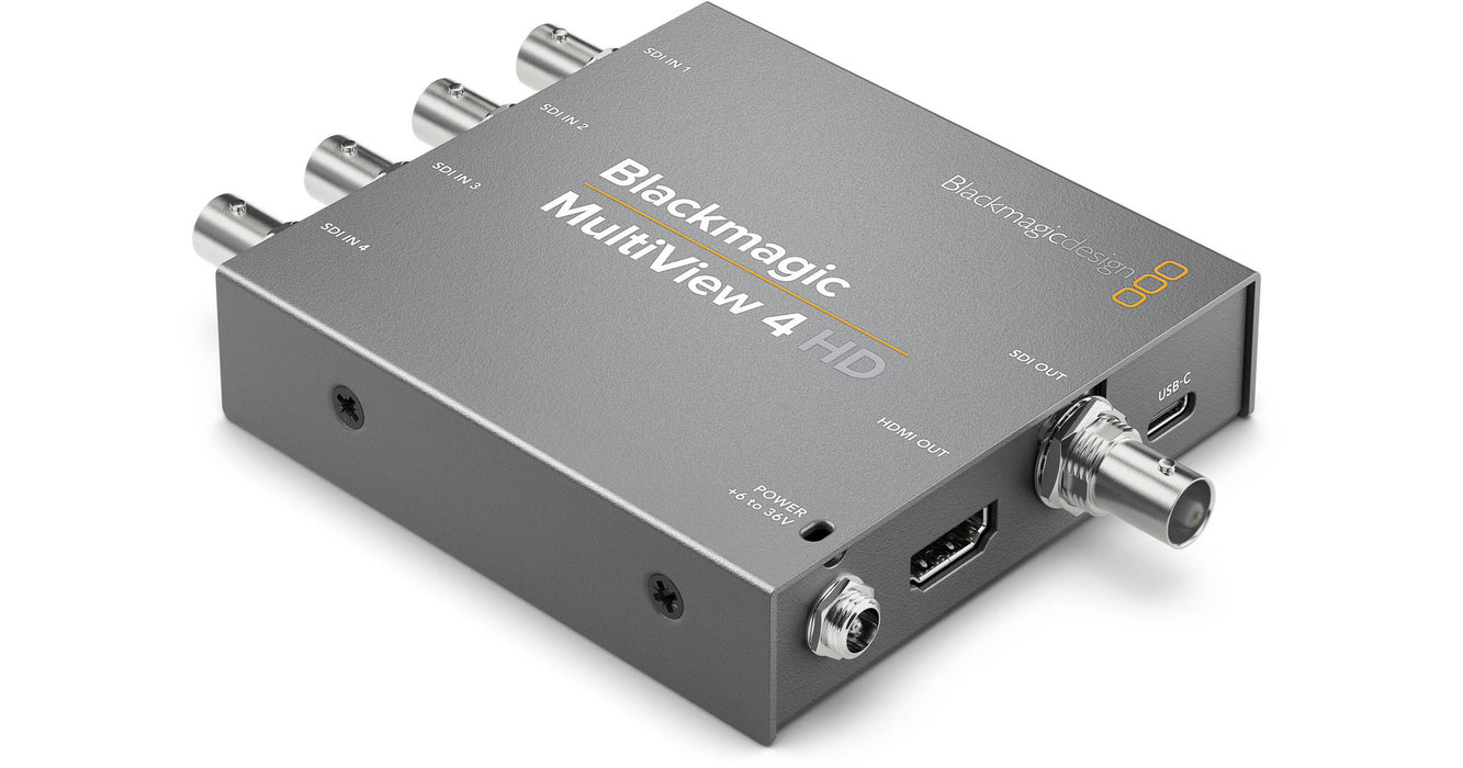 Blackmagic Design MultiView 4 HD Multi Viewer (3G-SDI)