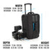 Tenba Cineluxe v2 Roller 21 black wheeled camera case