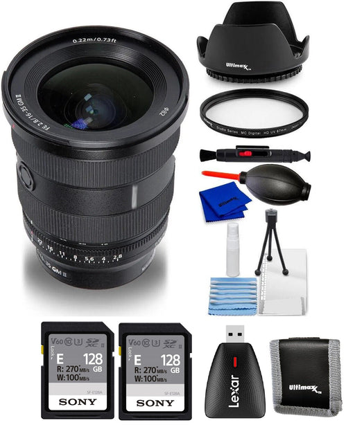 Sony FE 16-35mm f/2.8 GM II (SEL1635GM2) Starter Accessory Bundle — view 1