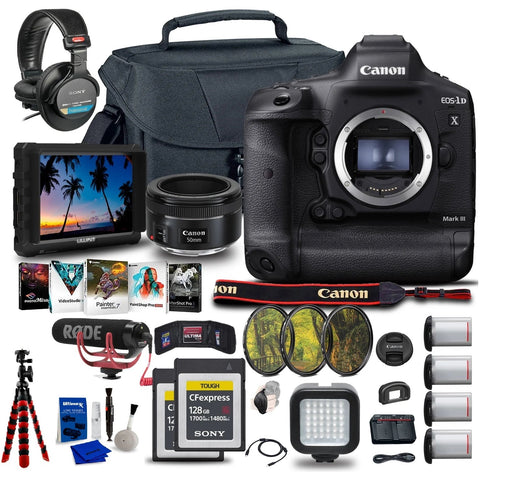 Canon EOS-1D X Mark III DSLR Camera Ultimate Bundle — view 1