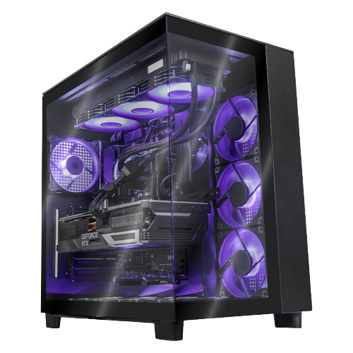CyberPowerPC Gamer Xtreme CM-60013 gaming desktop — AMD Ryzen 9 7900X, NVIDIA GeForce RTX 4090, 32GB DDR5, 2TB SSD, liquid-cooled, Lian Li LC216 case