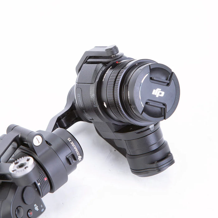 DJI Osmo Pro Kit includes X5 camera with 15mm f/1.7 Lens Pro Combo.