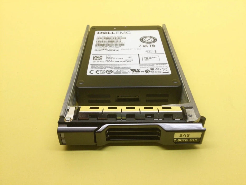 7.68TB SAS 12Gb/s 2.5" Enterprise Server SSD