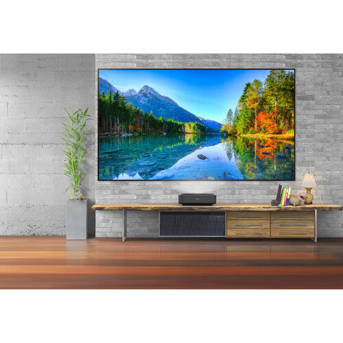 Epson EpiqVision Ultra LS300 3600-Lumen Full HD Ultra-Short Throw Smart Laser 3LCD Projector (Black) - NJ Accessory/Buy Direct & Save