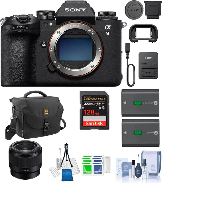 Sony a9 III Camera with 2 Batteries Essential Accessories Bundle — view 1