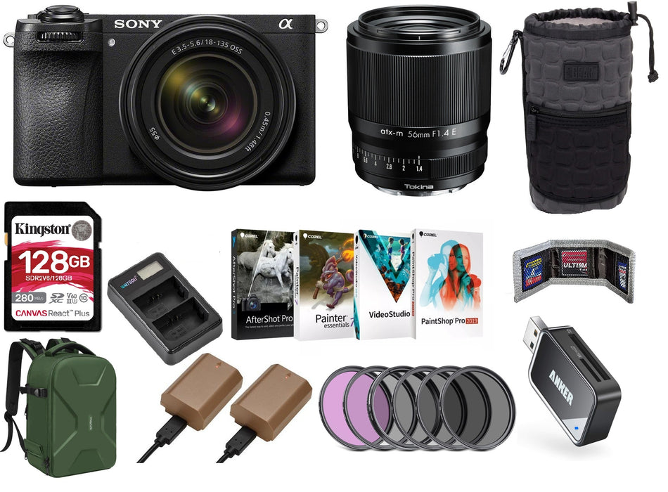 Sony Alpha a6700 Mirrorless Camera Bundle with 18-135mm Lens