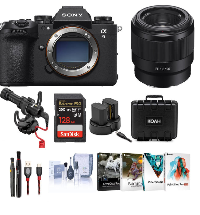 Sony a9 III Camera + FE 50mm f/1.8 Lens Bundle — view 1