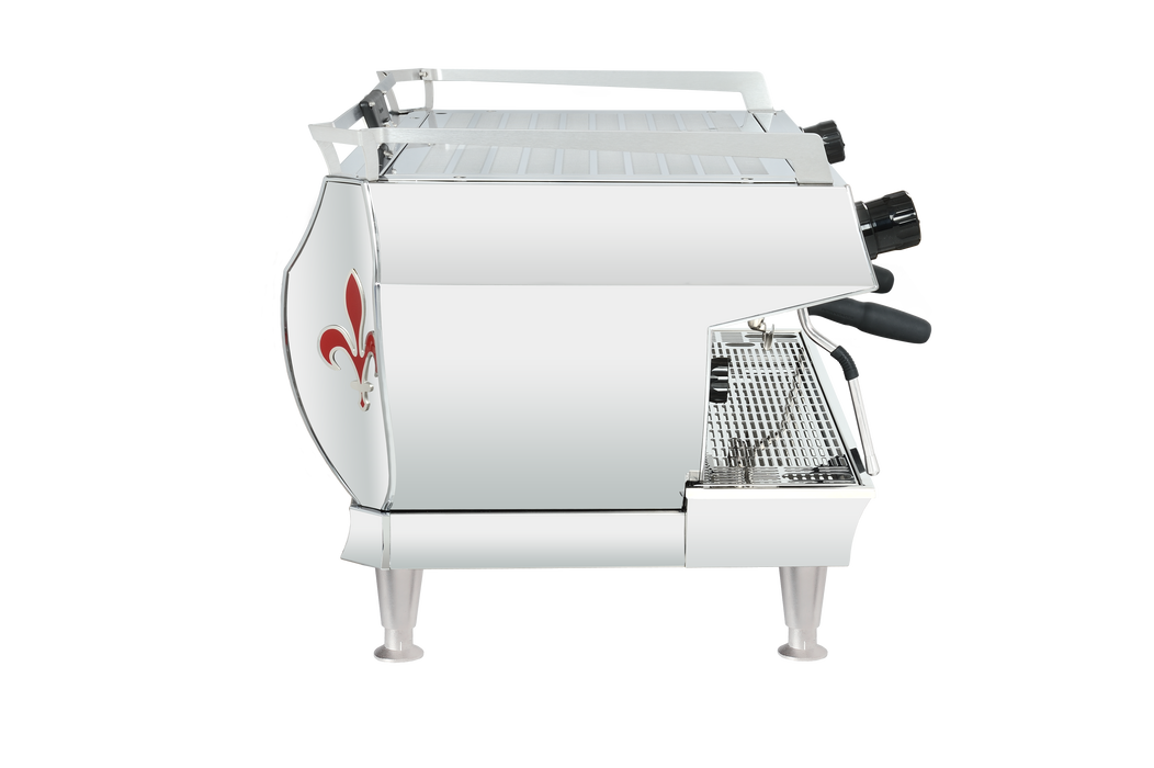 La Marzocco GB5 S AV 2-group commercial espresso machine — left side view
