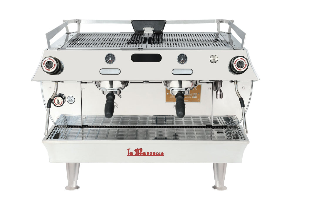 La Marzocco GB5 S EE semi-automatic 2-group commercial espresso machine — front view