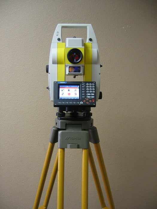 Leica Geomax Zoom80 Carlson CR2 Prismless Robotic Total Station