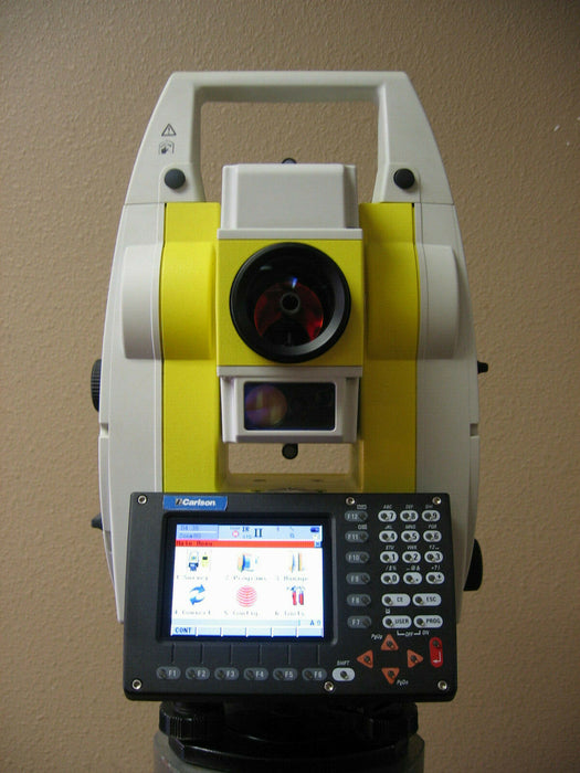 Leica Geomax Zoom80 Carlson CR2 Prismless Robotic Total Station