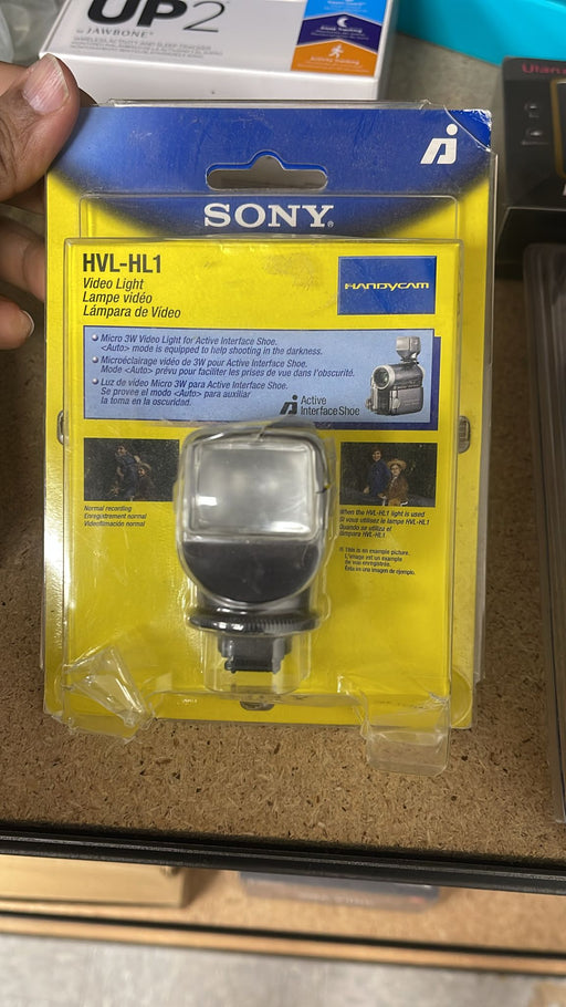 Sony HVL-HL1 Video Light (3-Watt) for Compatible Sony Camcorders - Buy Direct & Save