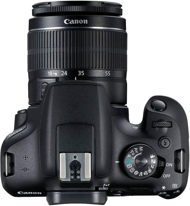 Canon EOS Rebel T6/2000D DSLR Camera with 18-55mm Lens| 500mm Preset Lens Essential Bundle