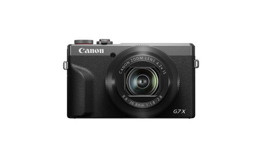 Canon PowerShot G7 X Mark III 30th Anniversary Edition - Front with lens extended (Graphite)