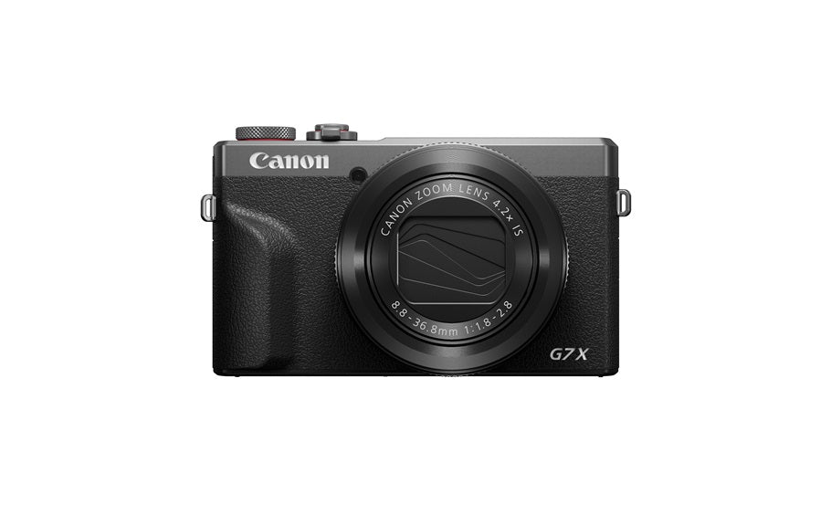 Canon G7 X Mark III 30th Anniversary - Front view (Graphite)