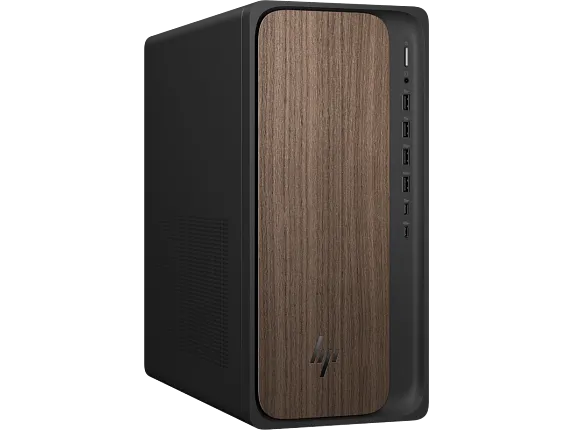 HP OmniDesk M03-0155t Desktop PC Intel Core Ultra 5 16GB RAM 1TB SSD Dark Wood