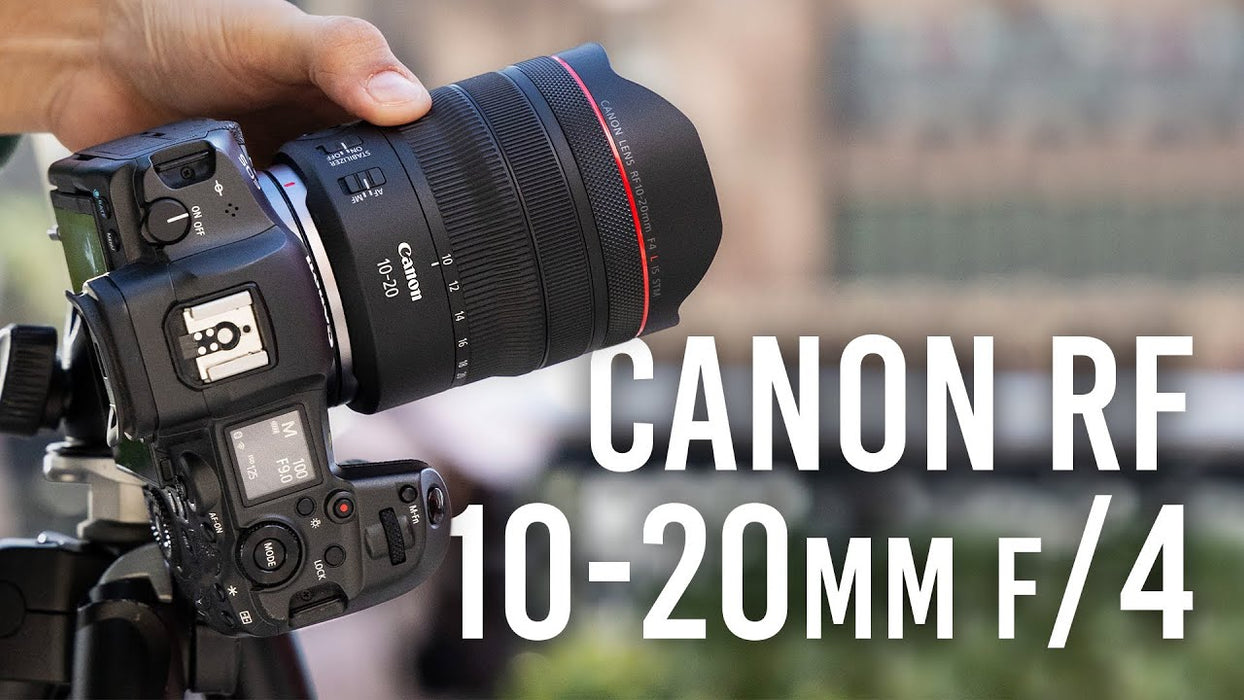 Canon RF 10-20mm f/4 L IS STM UltraWide Zoom Lens