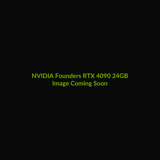 NVIDIA Founders Edition RTX 4090 24GB - Image Coming Soon