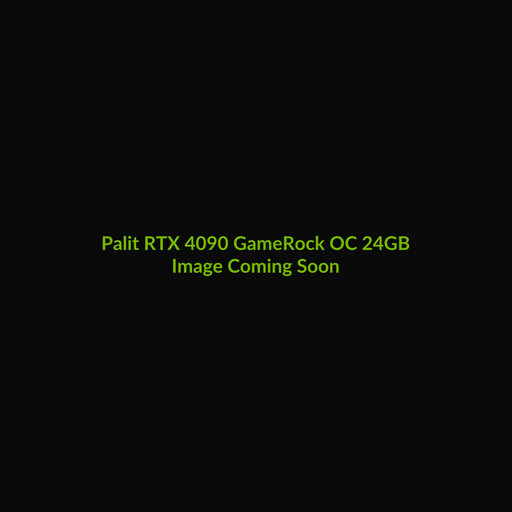 Palit RTX 4090 GameRock OC 24GB - Image Coming Soon