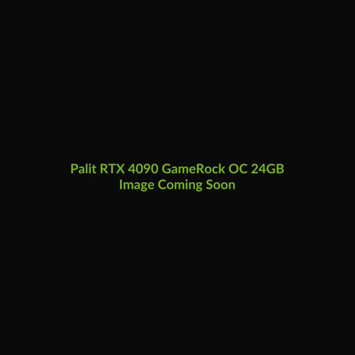 Palit RTX 4090 GameRock OC 24GB - Image Coming Soon
