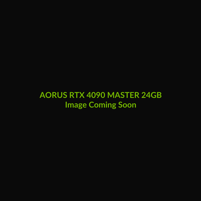 Gigabyte AORUS RTX 4090 MASTER 24GB - Image Coming Soon
