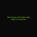 PNY NVIDIA Quadro RTX 5000 16GB - Image Coming Soon