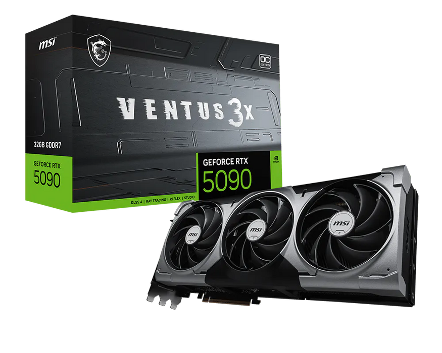 MSI GeForce RTX 5090 32G VENTUS 3X OC Graphics Card