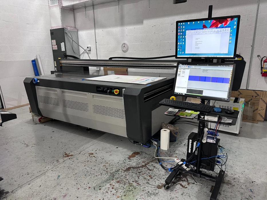 TECKWIN TECKSTORM 2513L UV Flatbed Large Format 7-Head Printer