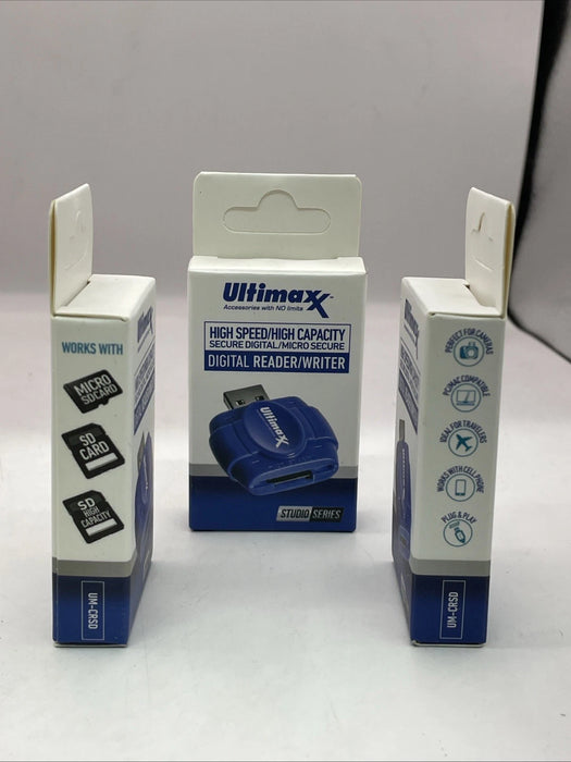 📡 3× Ultimaxx High-Speed / High-Capacity Digital Reader/Writer – Studio Series Bundle