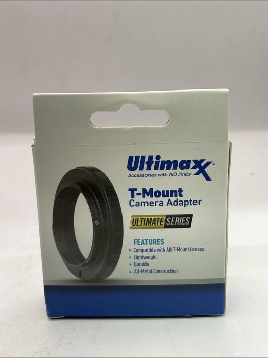 🔧 Ultimaxx T‑Mount Camera Adapter for Canon – Unlock a World of Lenses & Optics