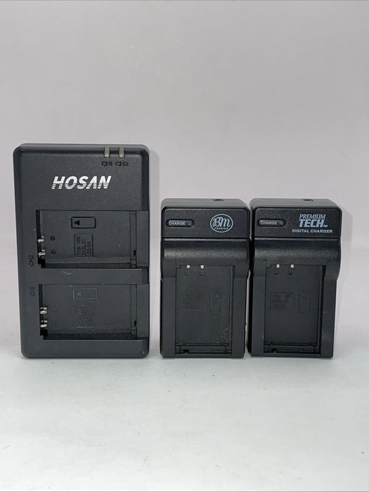 🔋 BM Premium + PremiumTech + HOSAN (Dual) EN-EL20/22/24 Charger Bundle
