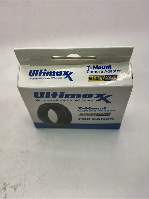 🔧 Ultimaxx T‑Mount Camera Adapter for Canon – Unlock a World of Lenses & Optics