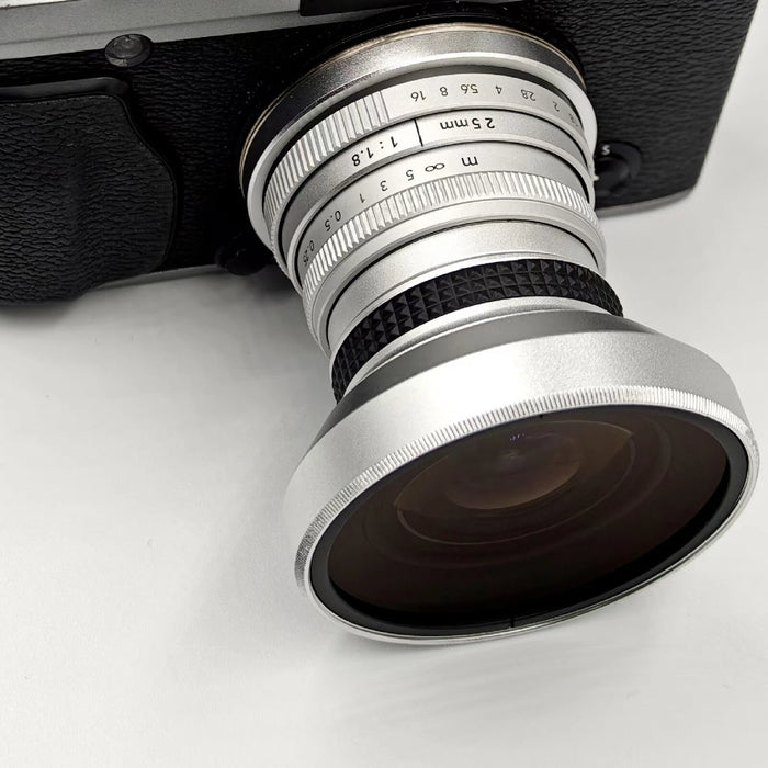 Silver 37mm 0.25x Super Fisheye Lens for US DSLR Cameras
