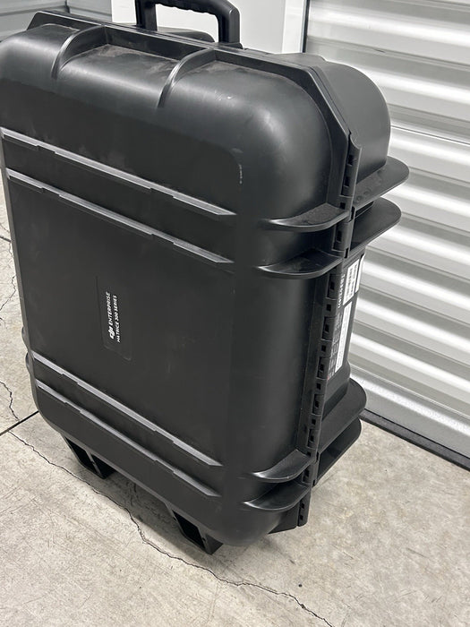 DJI Matrice 300 RTK hard case closed with secure latches
