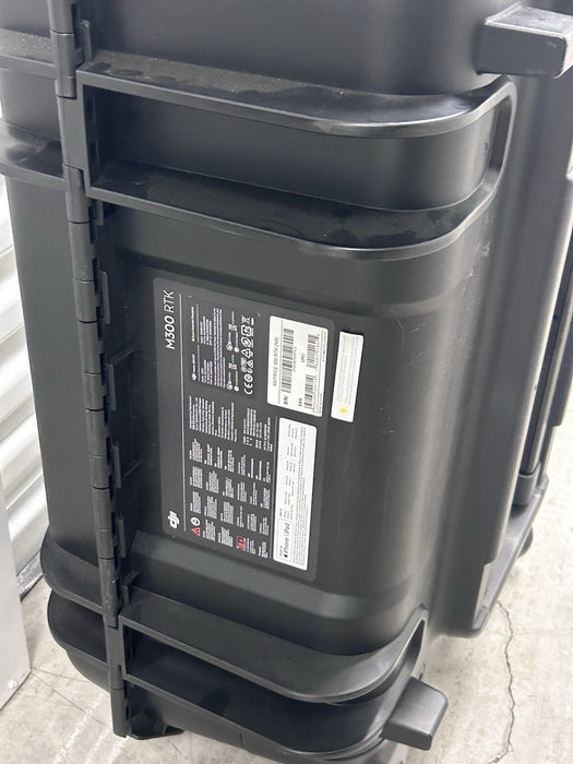 DJI Matrice 300 RTK case carry handle and latch detail
